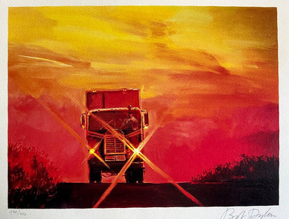 Bob Dylan Lithograph Coa Signed Op Limited Edition 250 Art Museum