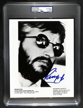 Ringo Starr Signed/Autographed 8X10 B/W Photo Psa/Dna/Beckett 200228