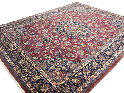 Handmade Traditional Classic Floral Style Oriental Rug Wool Home Carpet 10X13