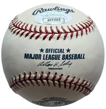 Yogi Berra Autographed 100Th Anniversay Official Major League Baseball (Jsa)