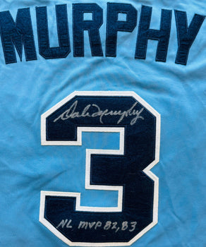 Dale Murphy Autographed Braves Mitchell & Ness Authentic Jersey