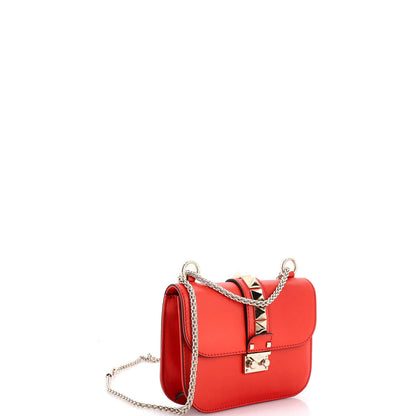 Valentino Garavani Glam Lock Shoulder Bag Leather Mini