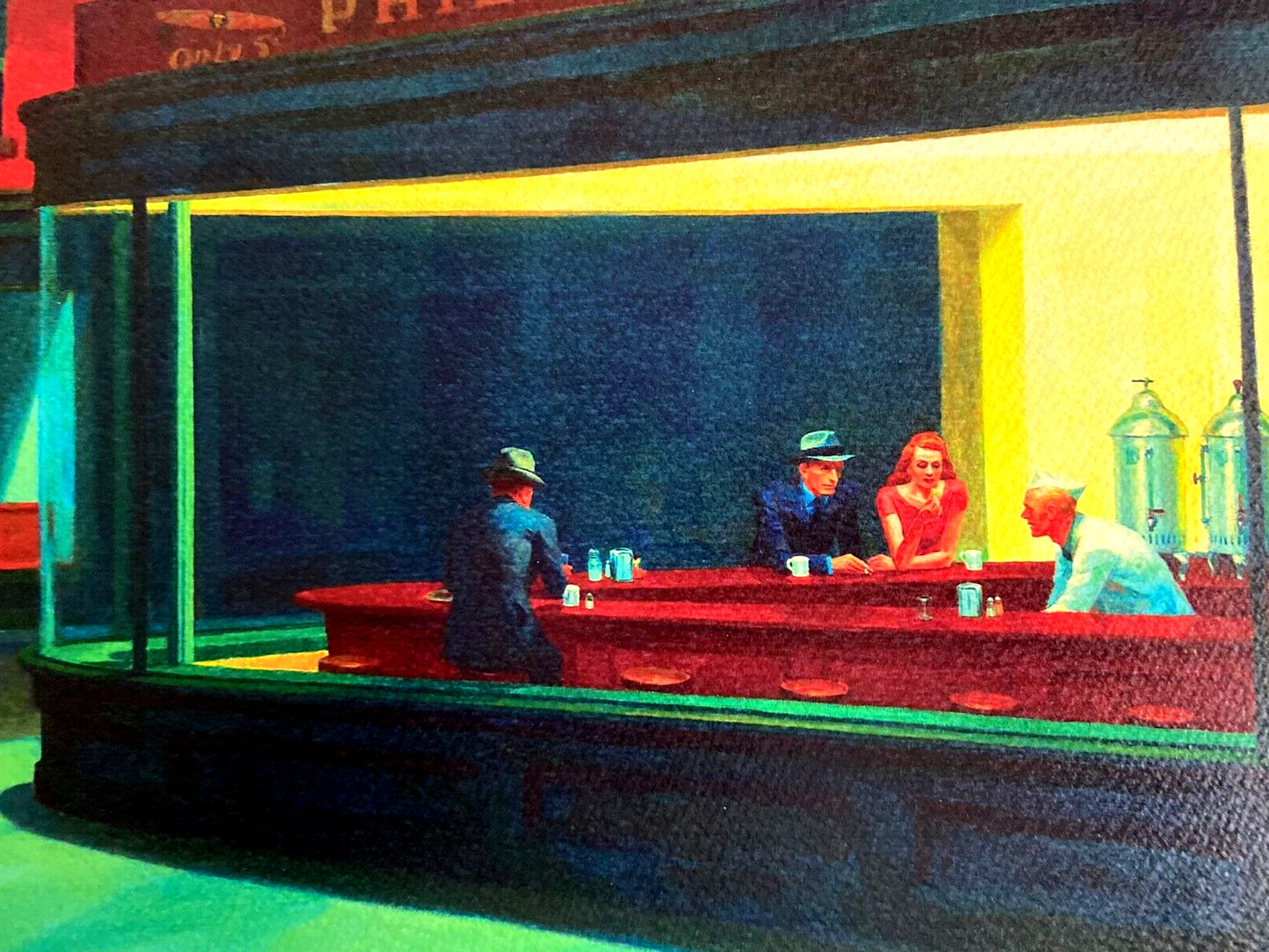 Edward Hopper Lithograph Coa Signed Certificate
