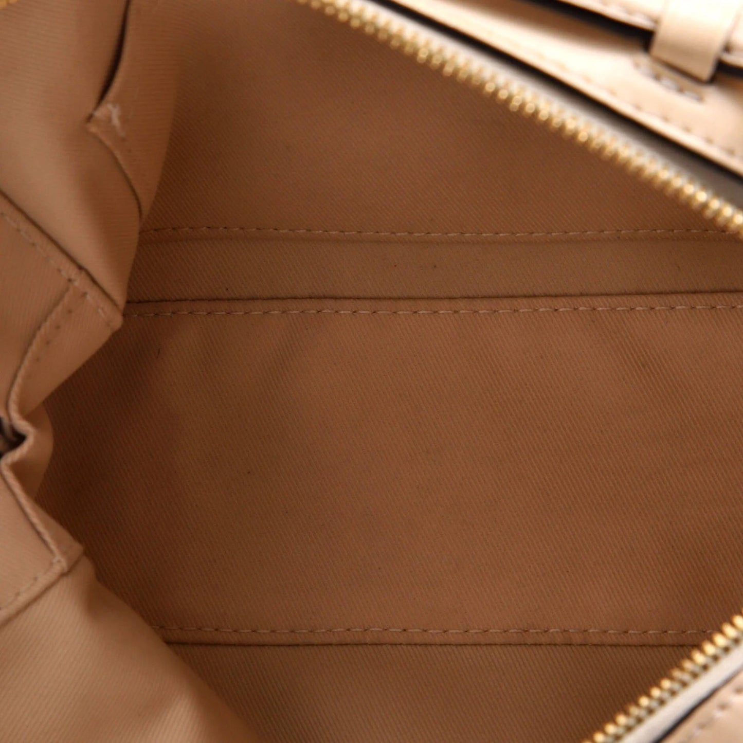 Louis Vuitton Saintonge Handbag Monogram Canvas With Leather