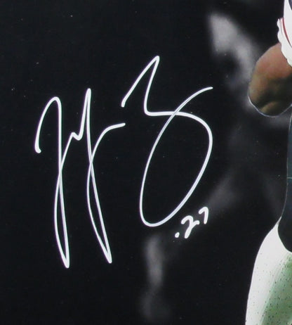 Malcolm Jenkins Signed 16X20 Photo Philadelphia Eagles Framed Beckett 185638