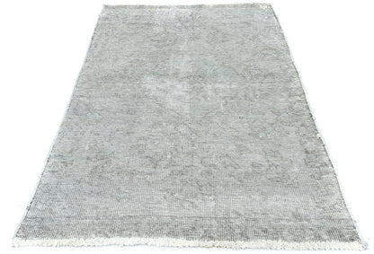 Stone-Washed Antique Oriental Rug Muted