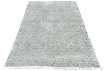 Stone-Washed Antique Oriental Rug Muted