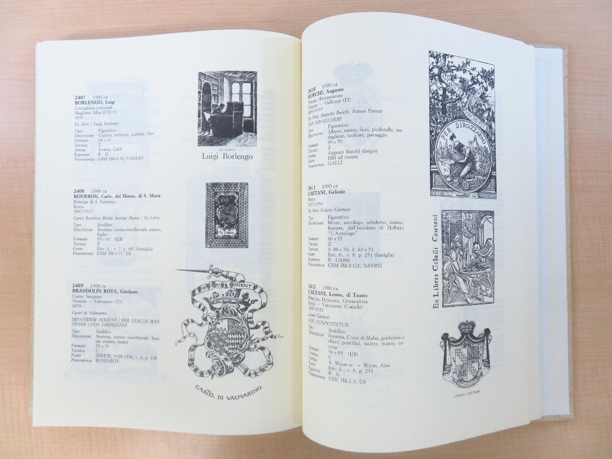 Egisto Bragaglia (Ed.): Gli Ex Libris Italiani Dalle Origini Alla Fine -1993