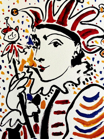 Pablo Picasso Coa Signed In Pen Numbered In Pencil Crayon - Henri Matisse