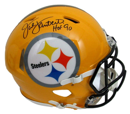 Jack Lambert Hof Signed/Ins Steelers Full Size