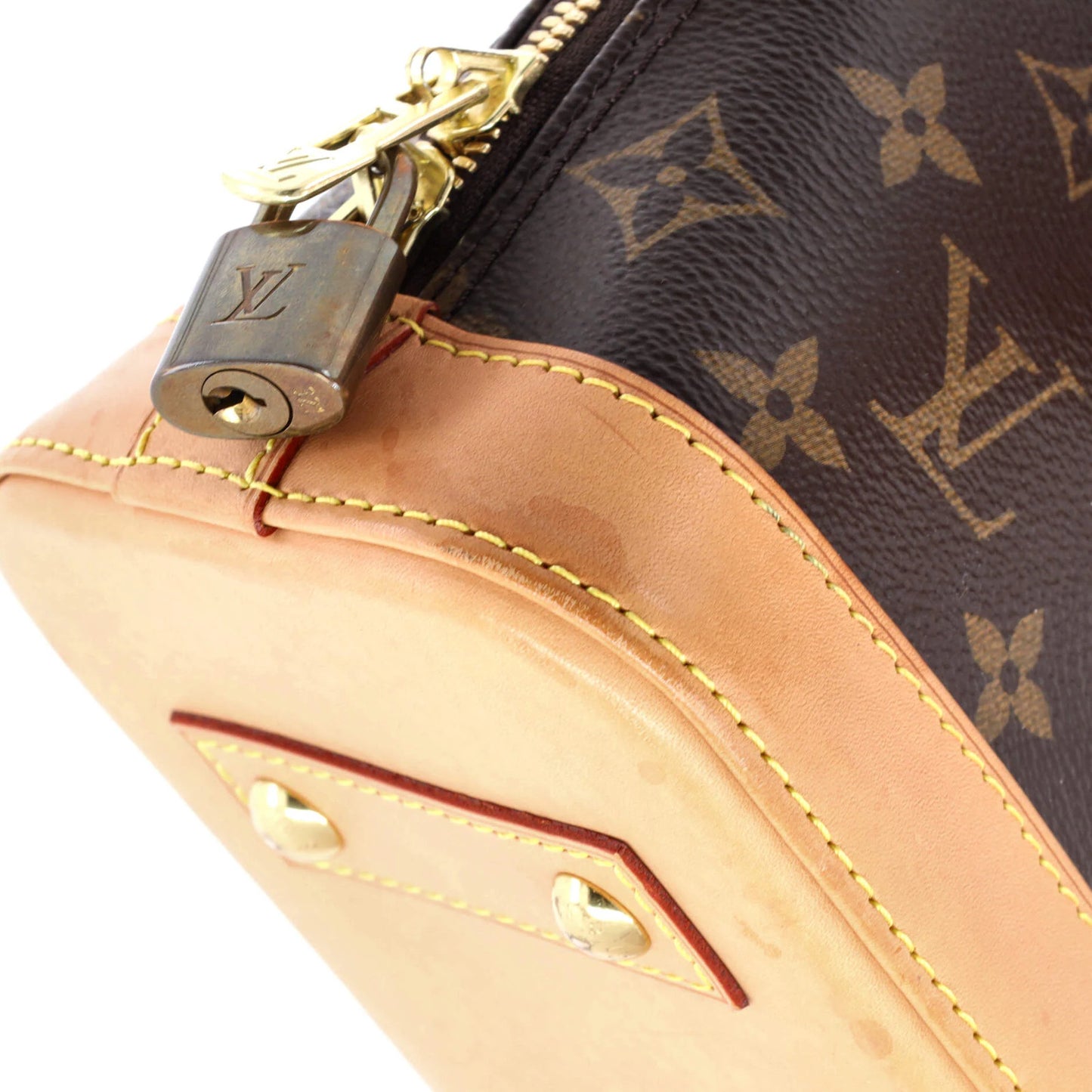 Louis Vuitton Alma Handbag Monogram Canvas Bb