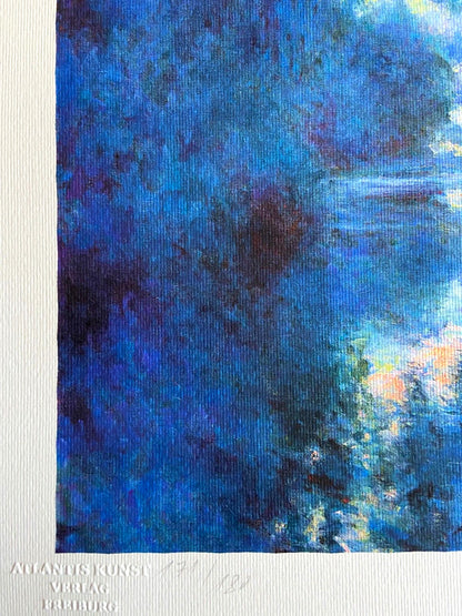 Claude Monet Lithograph Signed Numbered