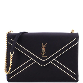 Saint Laurent Gaby Chain Shoulder Bag Satin