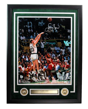 Larry Bird Hof Signed/Auto 16X20 Photo Boston