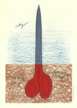 Claes Oldenburg Scissors As Monument (No Text) 
