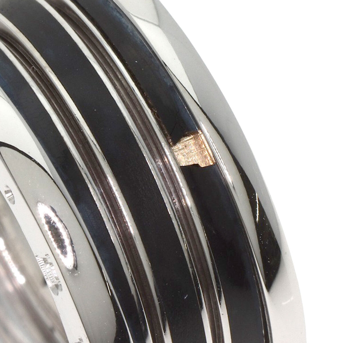 Bvlgari B.Zero1 4 Band Black Lacquer #55 Ring K18