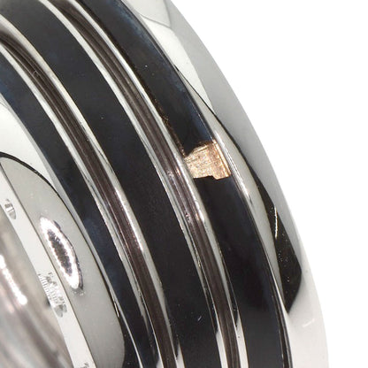 Bvlgari B.Zero1 4 Band Black Lacquer #55 Ring K18