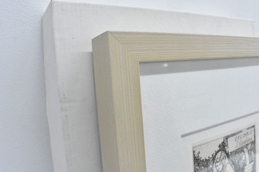 Alphonse Inoue Sphinx By The Water 1994 Copperplate Print Ex Libris Signed