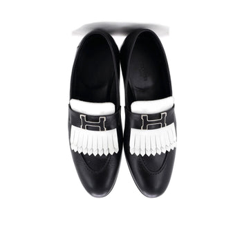 Hermes Women'S Royal Loafers Leather