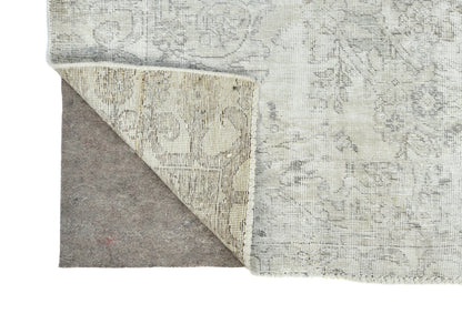 Hand-Knotted Antique Oriental Rug Floral Design