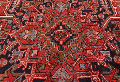 Vintage Serapi Handmade Oriental Rug Classic