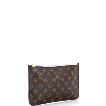 Louis Vuitton Neverfull Pochette Monogram Canvas Large