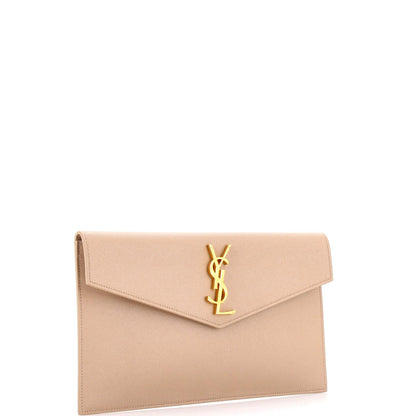Saint Laurent Uptown Pouch Leather