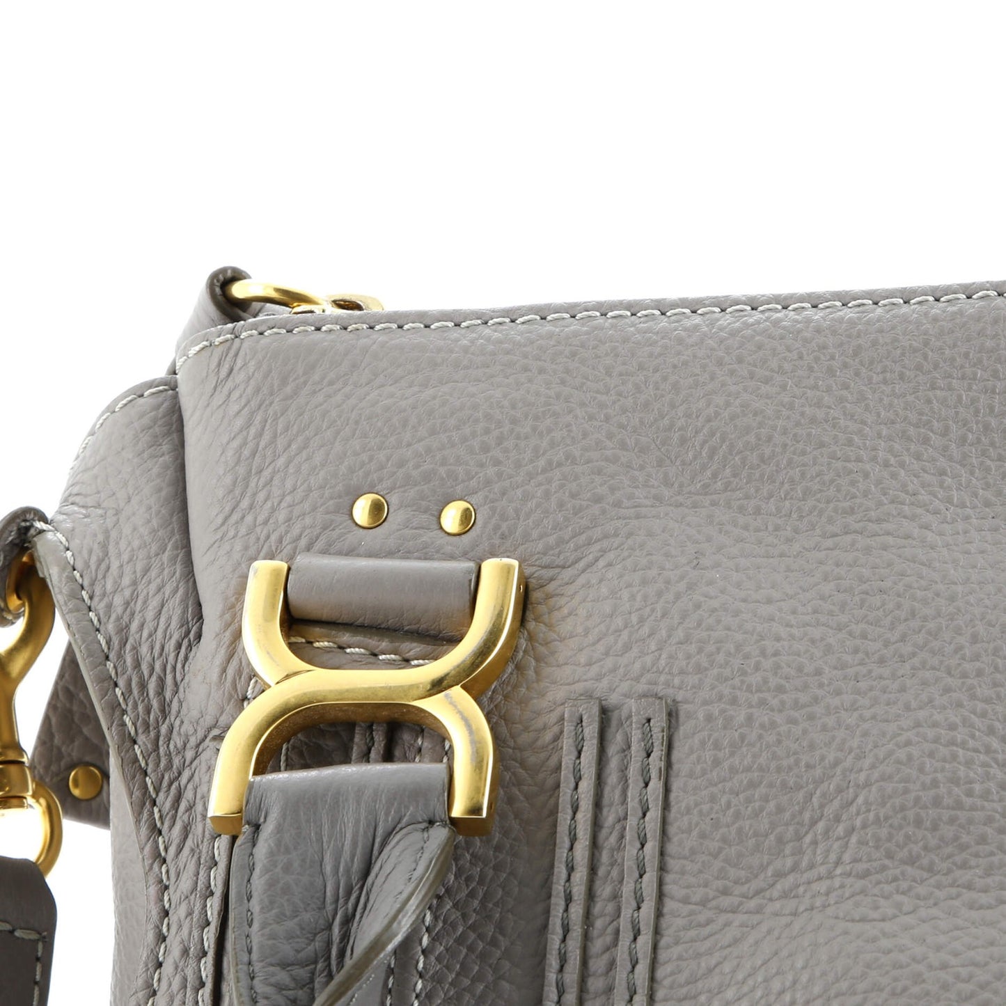 Chloe Marcie Satchel Leather Medium