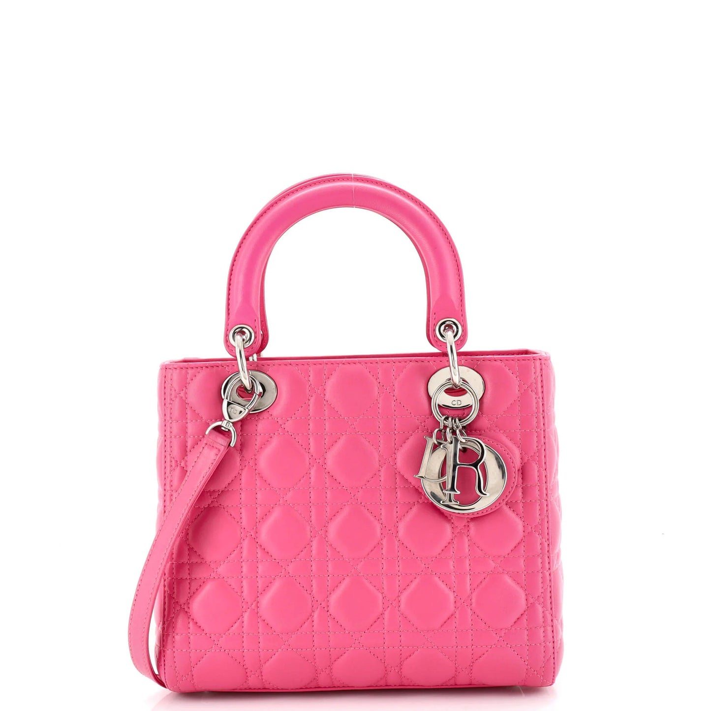 Christian Dior Lady Dior Bag Cannage Quilt Lambskin Medium