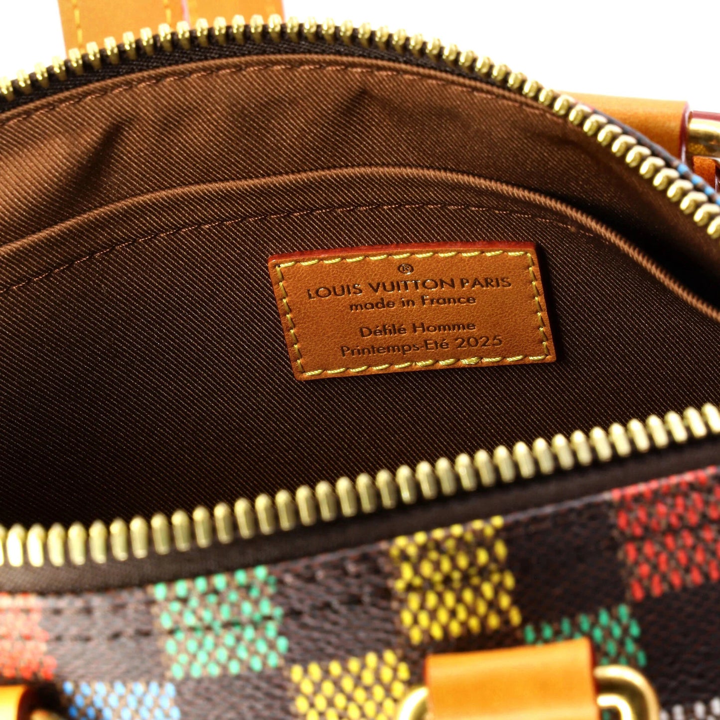 Louis Vuitton Keepall Bandouliere Bag Pharrell Williams Lv Vers Damier Canvas 25