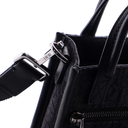 Christian Dior Safari North South Convertible Tote Oblique Canvas Mini