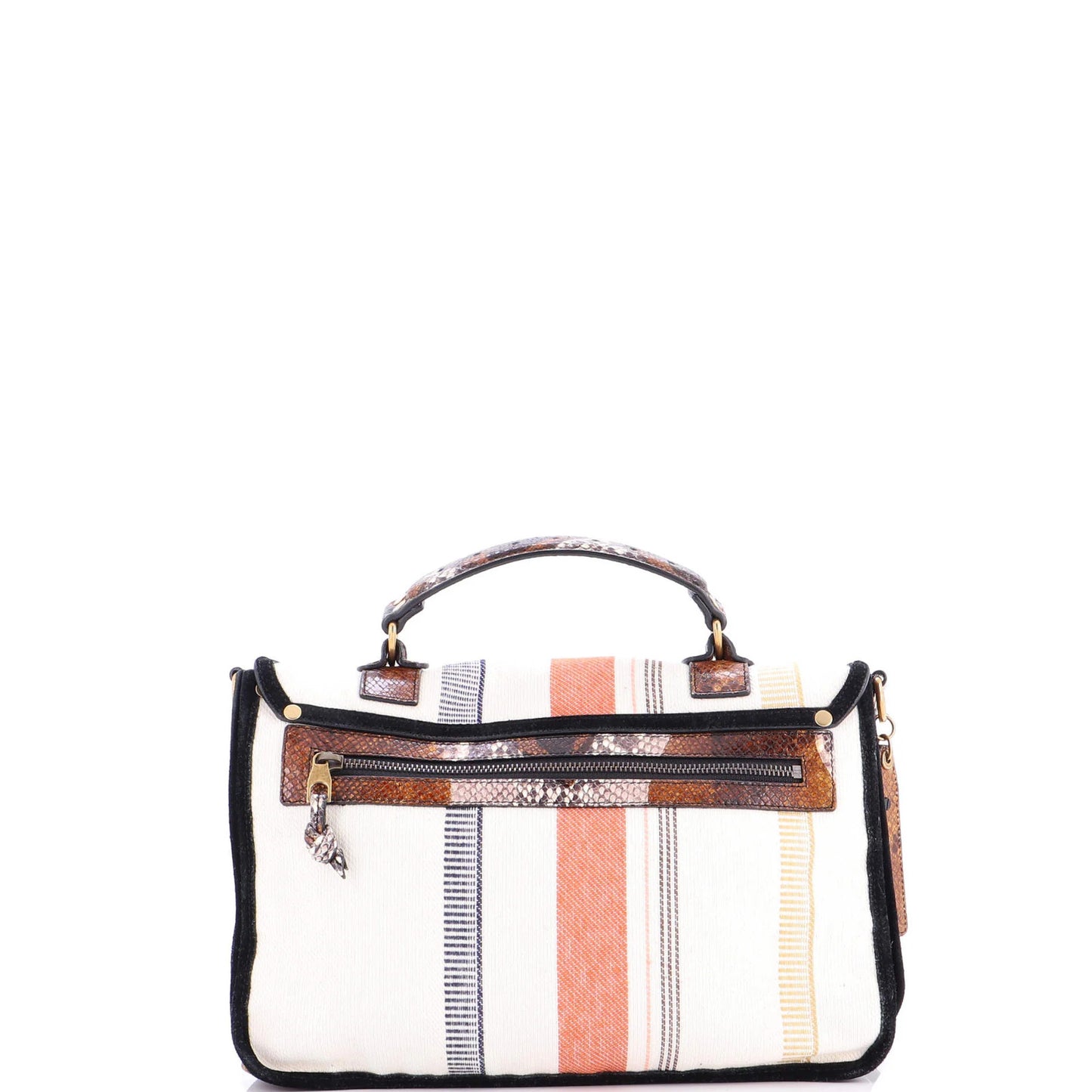 Proenza Schouler Ps1 Satchel Canvas And Python Medium
