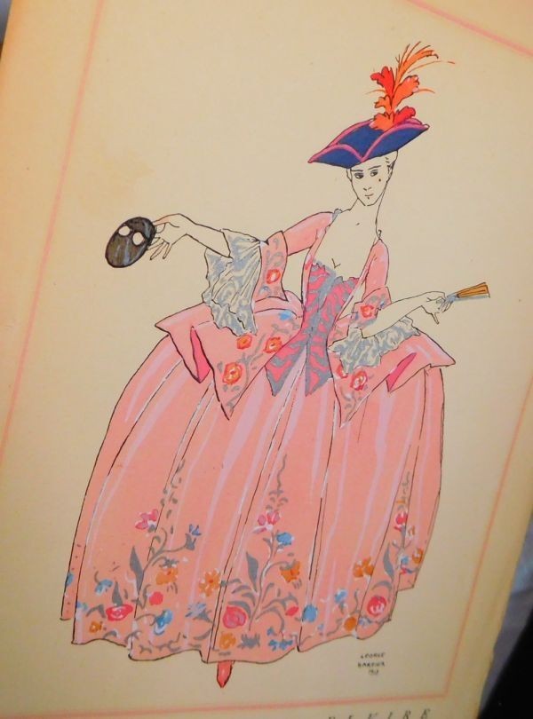 1921 George Barbier Casanova Panorama Dramatique Complete 24 Pochoir Plates Art