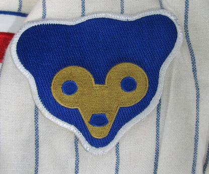 Ernie Banks Hof Signed/Inscribed Mitchell & Ness Baseball Jersey Cubs Psa 199556