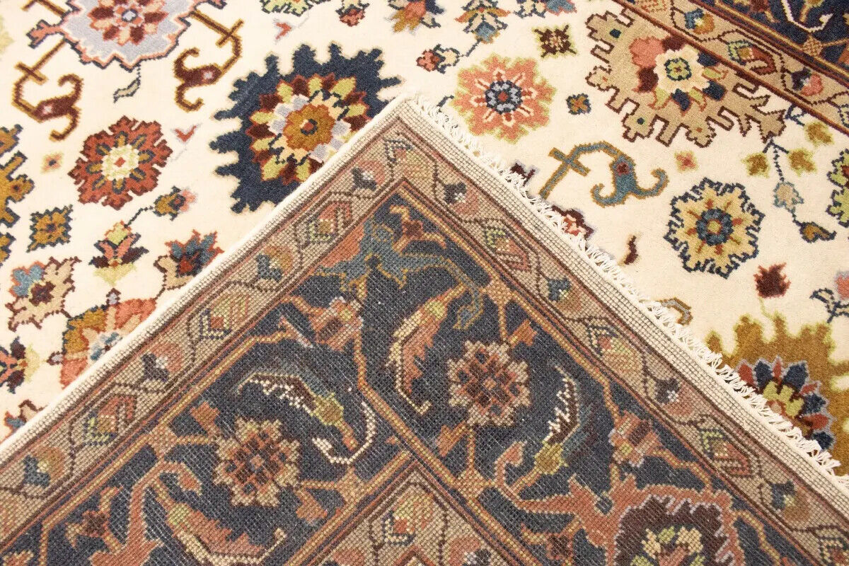 Handmade Vintage Oriental Rug Classic Design