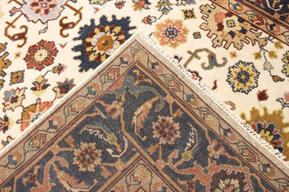 Handmade Vintage Oriental Rug Classic Design
