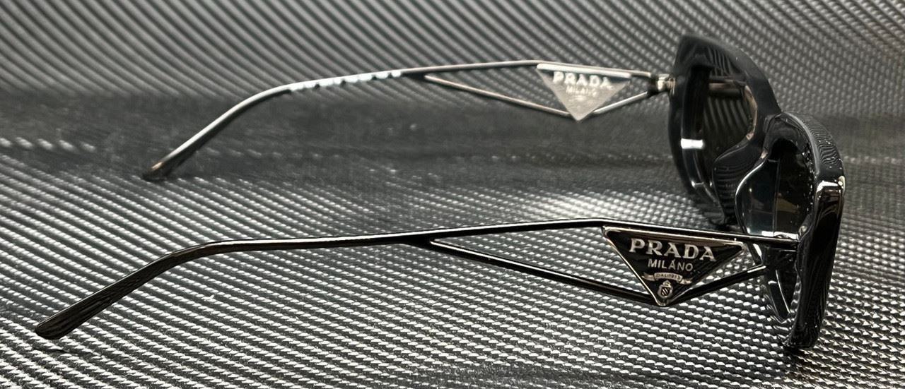 Women's Black Grey Sunglasses Prada 14YS 1AB5S0 53 mm