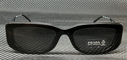 Women's Black Grey Sunglasses Prada 14YS 1AB5S0 53 mm