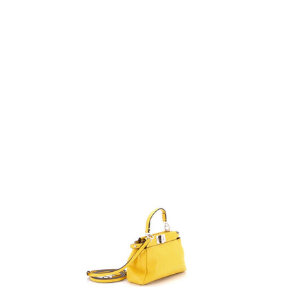 Fendi Peekaboo Bag Leather Micro
