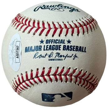 Max Meyer Autographed Official Major League Baseball (Jsa)