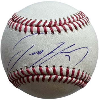 Jackson Holliday Autographed Official Major League Baseball (Beckett)