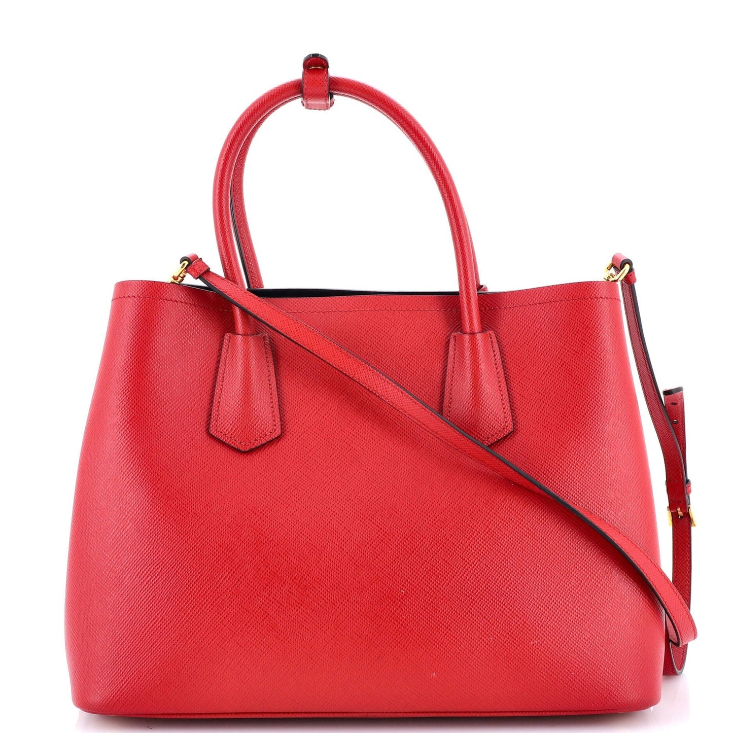 Prada Cuir Double Tote Saffiano Leather Medium