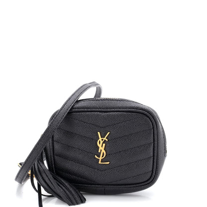 Saint Laurent Lou Camera Bag Matelasse Chevron Leather Baby