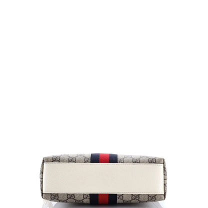 Gucci Ophidia Dome Shoulder Bag Gg Coated Canvas Small
