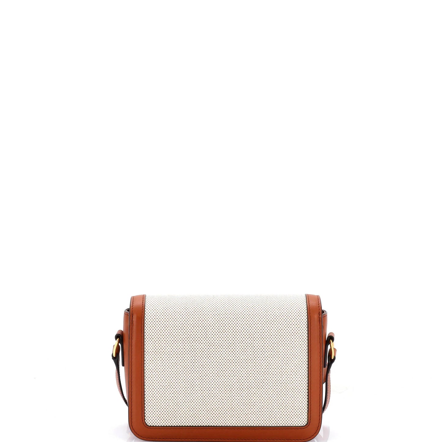 Celine Triomphe Shoulder Bag Canvas With Leather Teen