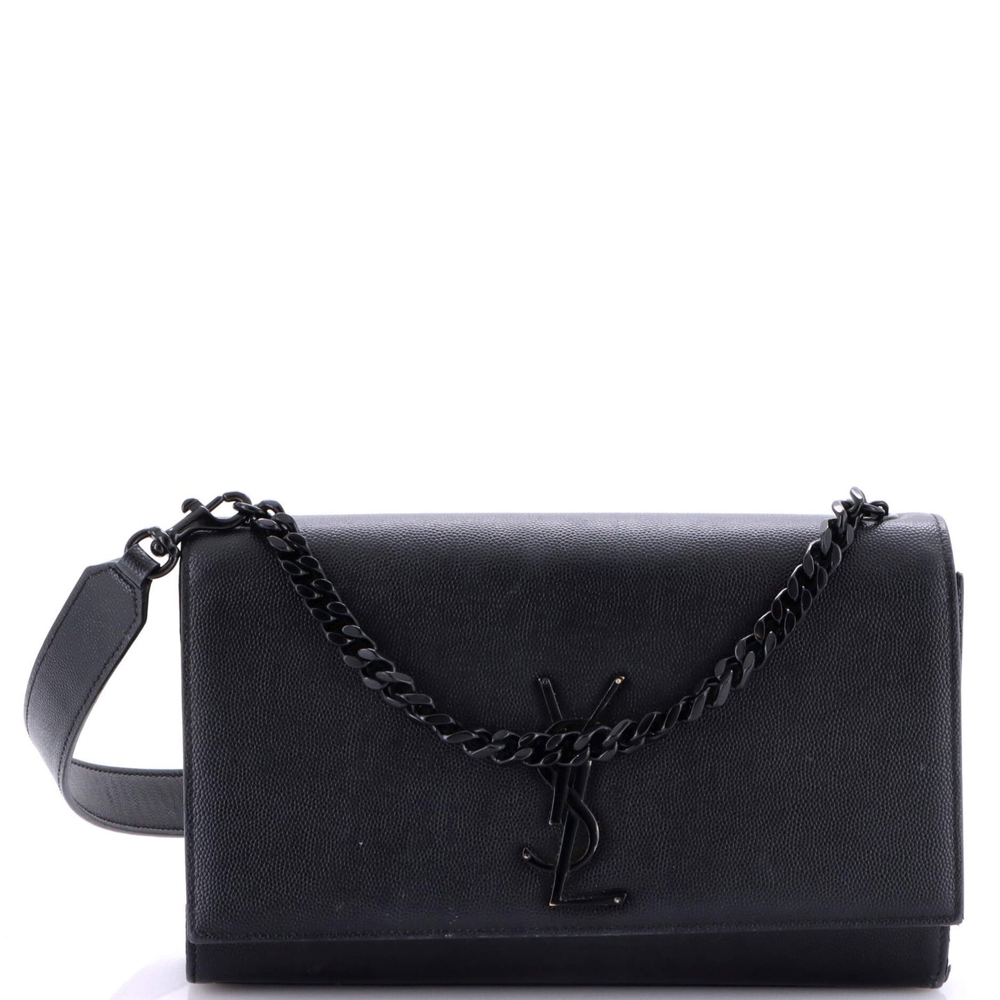 Saint Laurent Classic Monogram Shoulder Bag Leather