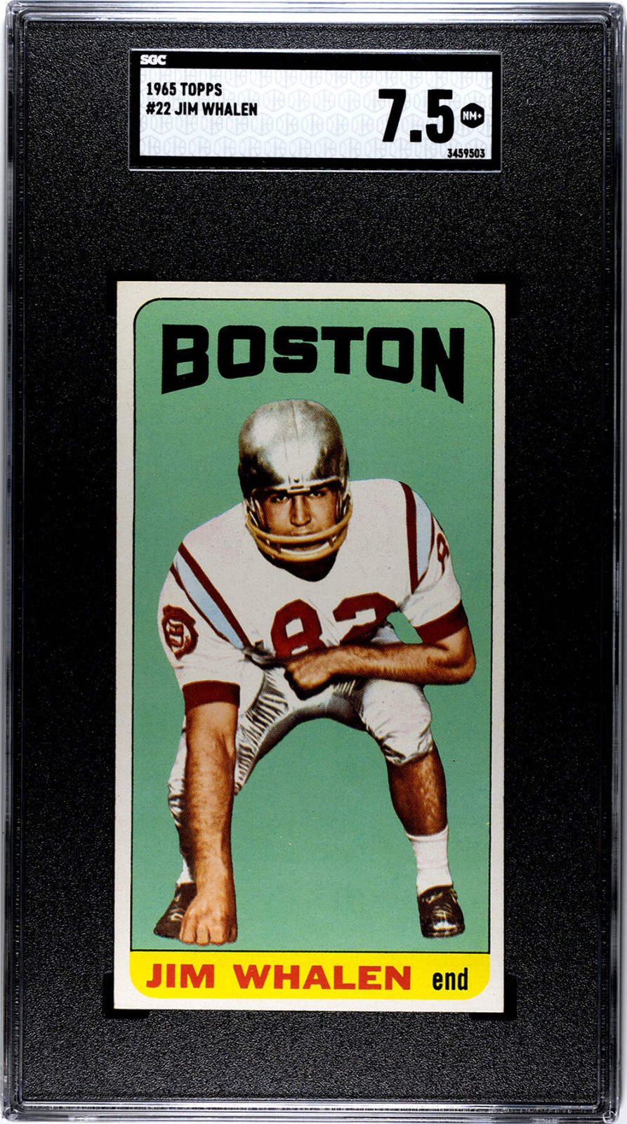 Jim Whalen 1965 Topps #22 Sgc 7.5