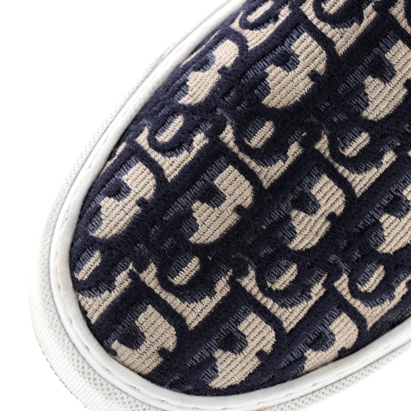 Christian Dior Women'S Solar Slip-On Sneakers Oblique Canvas