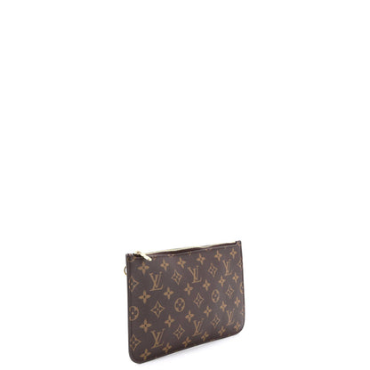 Louis Vuitton Neverfull Pochette Monogram Canvas Large