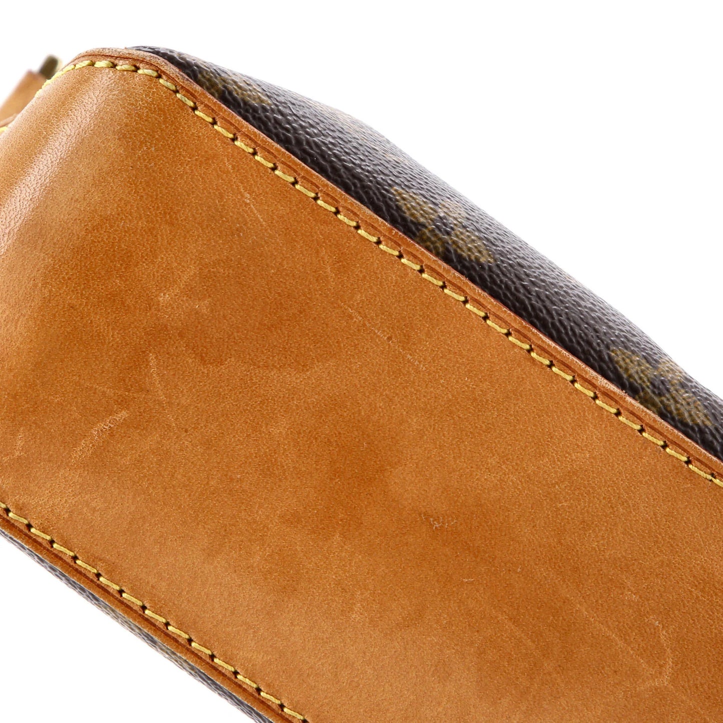 Louis Vuitton Trotteur Handbag Monogram Canvas